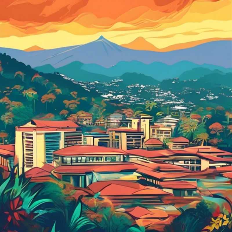 São José, Costa Rica: Uma imagem que mostra a atmosfera da cidade, ajudando a avaliar se é um destino caro ou acessível. (São José, Costa Rica: An image showing the city's atmosphere, helping to assess whether it's an expensive or affordable destination.)