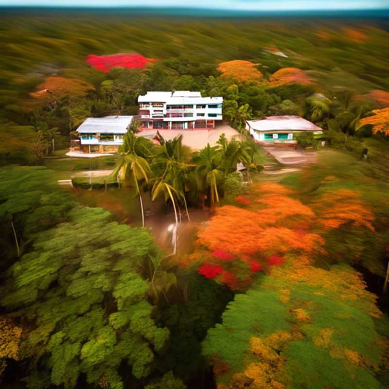 San Ignacio, Belize : Une vue pittoresque illustrant le coût de la vie dans cette ville.