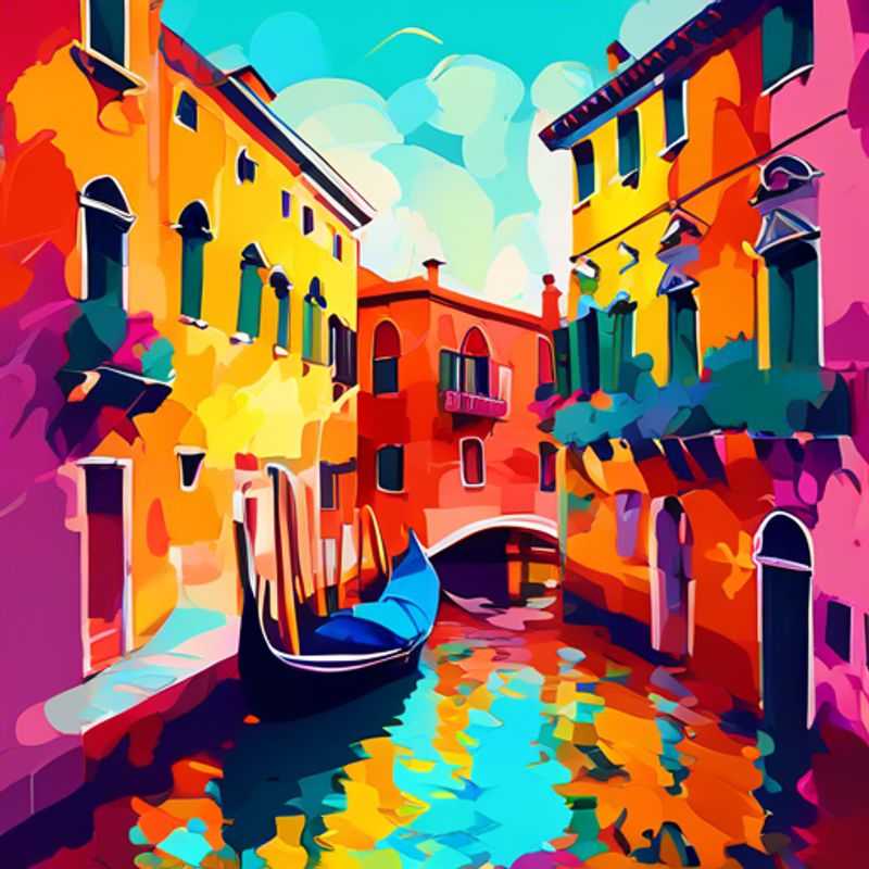 Venise, Italie: Un canal pittoresque illustrant le coût potentiellement élevé d'une visite. (Venice, Italy: A picturesque canal illustrating the potentially high cost of a visit.)