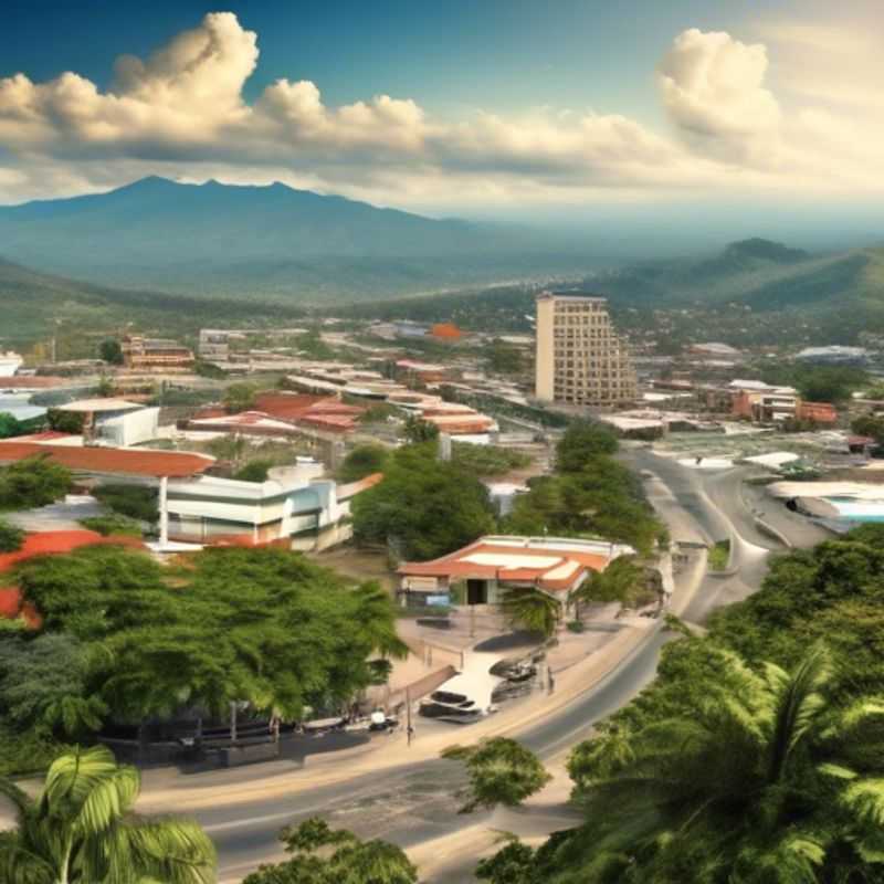 San Pedro Sula, Honduras: Une rue animée illustrant le coût de la vie locale. (San Pedro Sula, Honduras: A bustling street illustrating the local cost of living.)