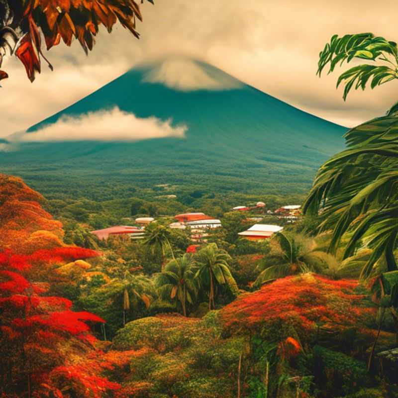 La Fortuna, Costa Rica : Un paysage luxuriant et volcanique.