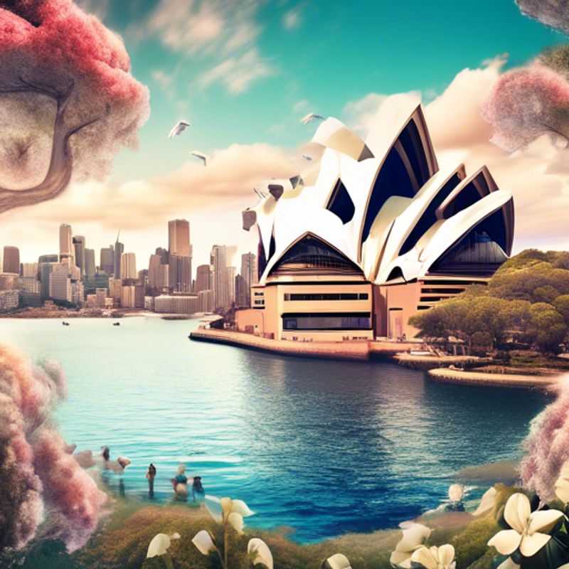 Sydney, Australie : Vue imprenable sur l'opéra et le Harbour Bridge, illustrant le coût potentiellement élevé d'une visite.