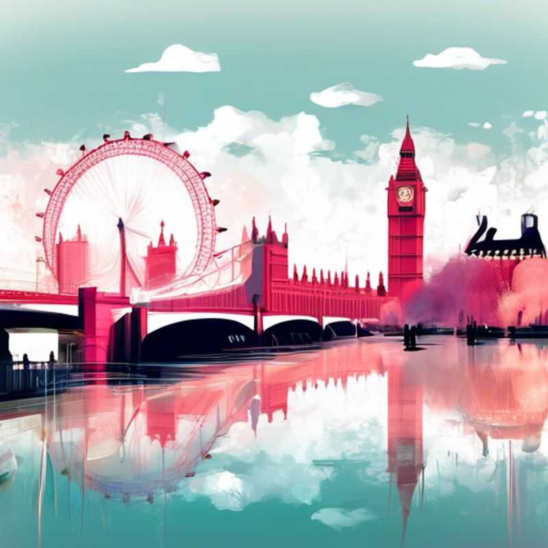 Londres, Royaume-Uni : Vue emblématique illustrant le coût potentiel d'une visite (ex: bâtiments emblématiques, quartier animé).