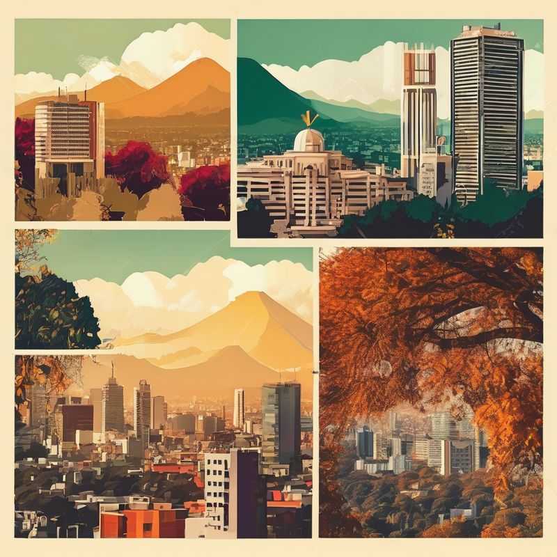 Historic center of Mexico City, Mexico, showcasing vibrant colonial architecture and lively street life, ideal for first-time visitors seeking cultural immersion.