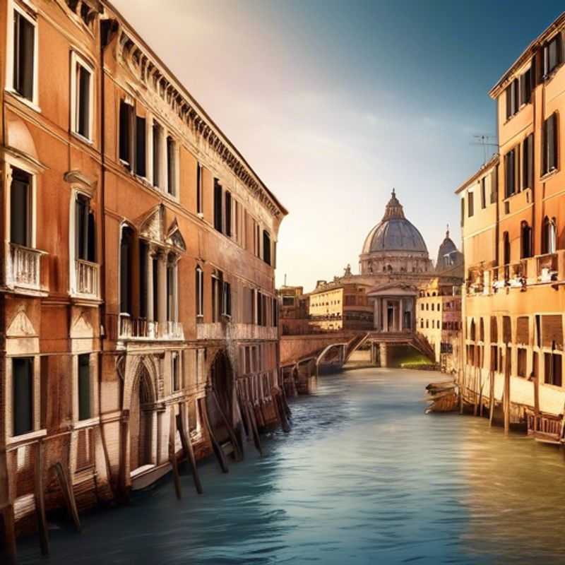 Venise, Italie : Un canal pittoresque illustrant le coût potentiellement élevé d'une visite.