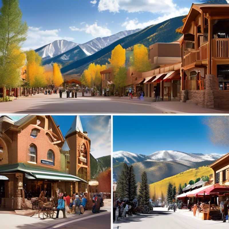 Aspen, Colorado, un paysage enneigé et majestueux.