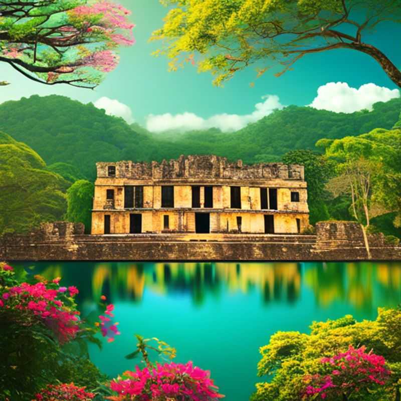 Copán, Honduras : Vue impressionnante des ruines mayas, illustration du coût potentiel d'une visite.