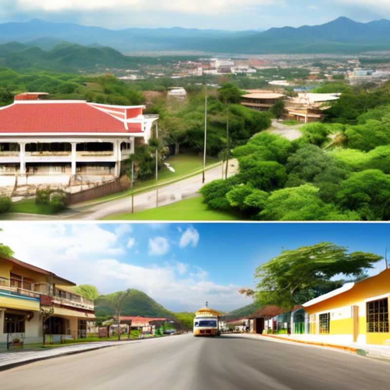 San Pedro Sula, Honduras : une vue de la ville, pour illustrer le coût de la vie lors d'un voyage.