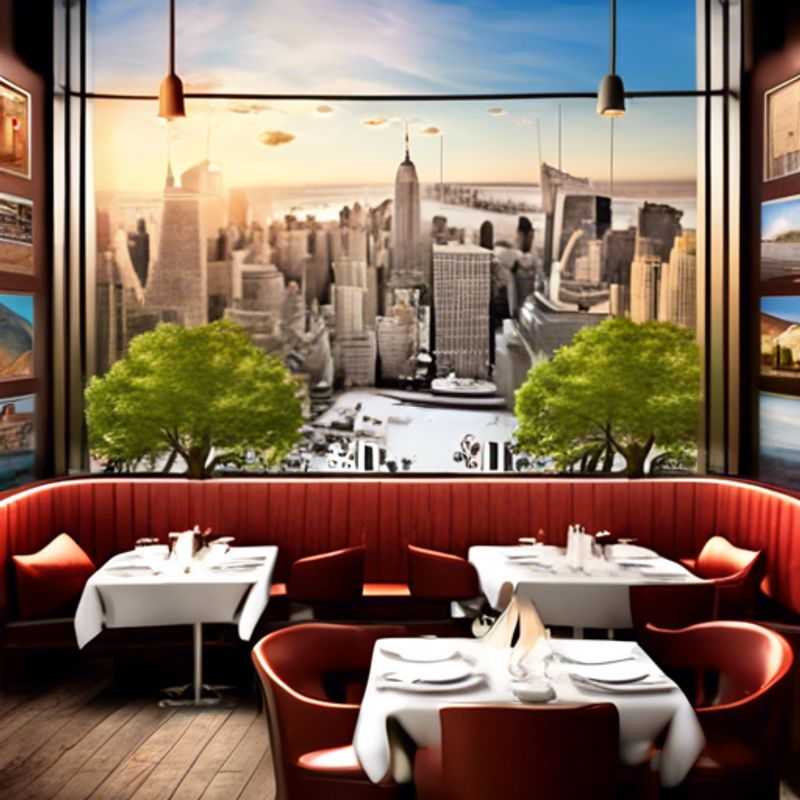 Vue imprenable sur la skyline de New York, illustrant le coût potentiel d'une visite dans la ville.