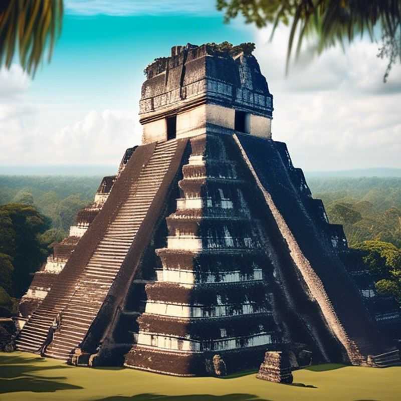 Les ruines mayas de Tikal, Guatemala : un aperçu des coûts potentiels d'une visite.