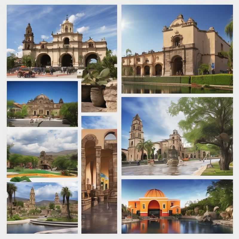 A vibrant street scene in the historic Tlaquepaque neighborhood of Guadalajara, Mexico, showcasing colorful colonial architecture and artisanal shops.