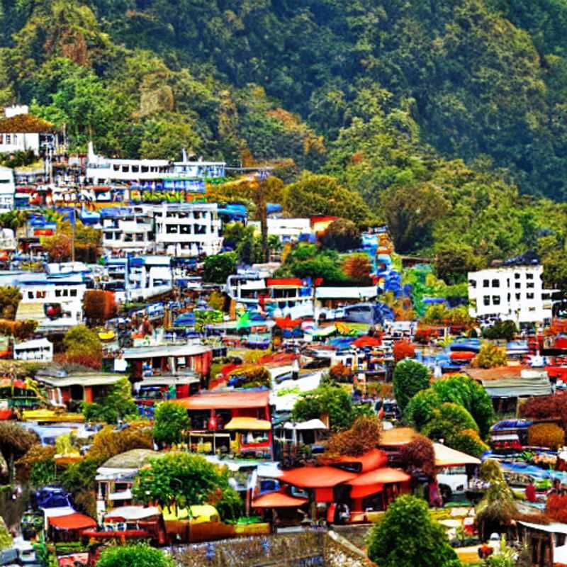 Sunset paints the colorful buildings of Flores, Guatemala, a photographer's dream and the perfect backdrop for your next social media masterpiece. #FloresGuatemala #SocialMediaGoals