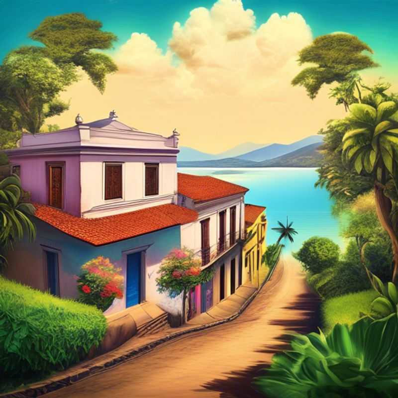 Suchitoto, El Salvador : un village pittoresque au charme colonial.