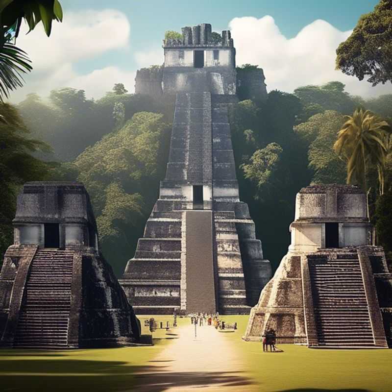 Les ruines majestueuses de Tikal au Guatemala, un aperçu des coûts potentiels d'une visite.
