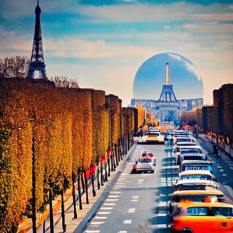 Strike a pose! The quintessential Parisian backdrop: a charming café, twinkling lights, and maybe even a passing mime artist (no promises!), all perfect for capturing that Instagram-worthy moment in the City of Lights. #Paris #InstaParis #TravelGoals