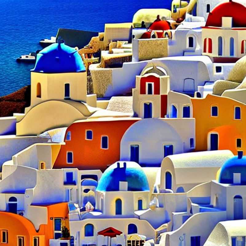 That iconic Santorini shot: Whitewashed houses cling to the caldera cliffs, kissed by the Aegean sun, making it the ultimate Instagram backdrop. #Santorini #Greece #TravelGoals