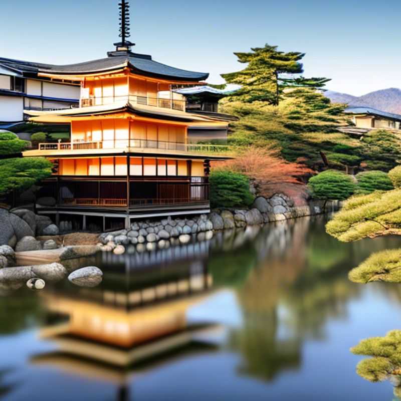 Kyoto, Japon : Vue pittoresque d'un quartier traditionnel, illustrant le coût potentiel d'un séjour dans cette ville fascinante.