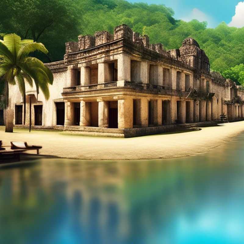 Copán, Honduras : Vue des ruines mayas, illustrant le coût potentiel d'une visite.
