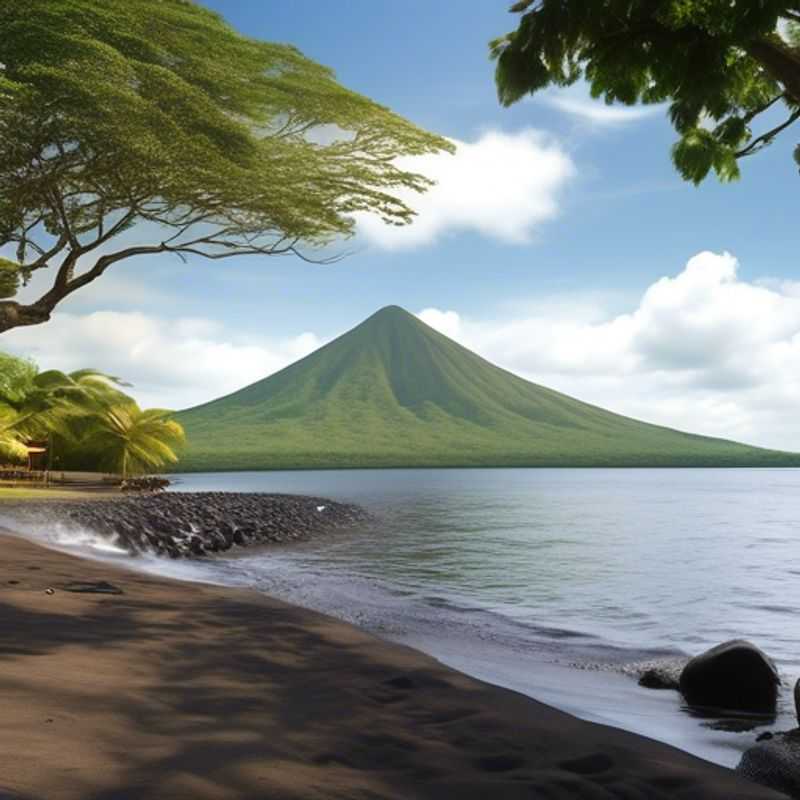 L'île d'Ometepe, Nicaragua : paysages volcaniques époustouflants.