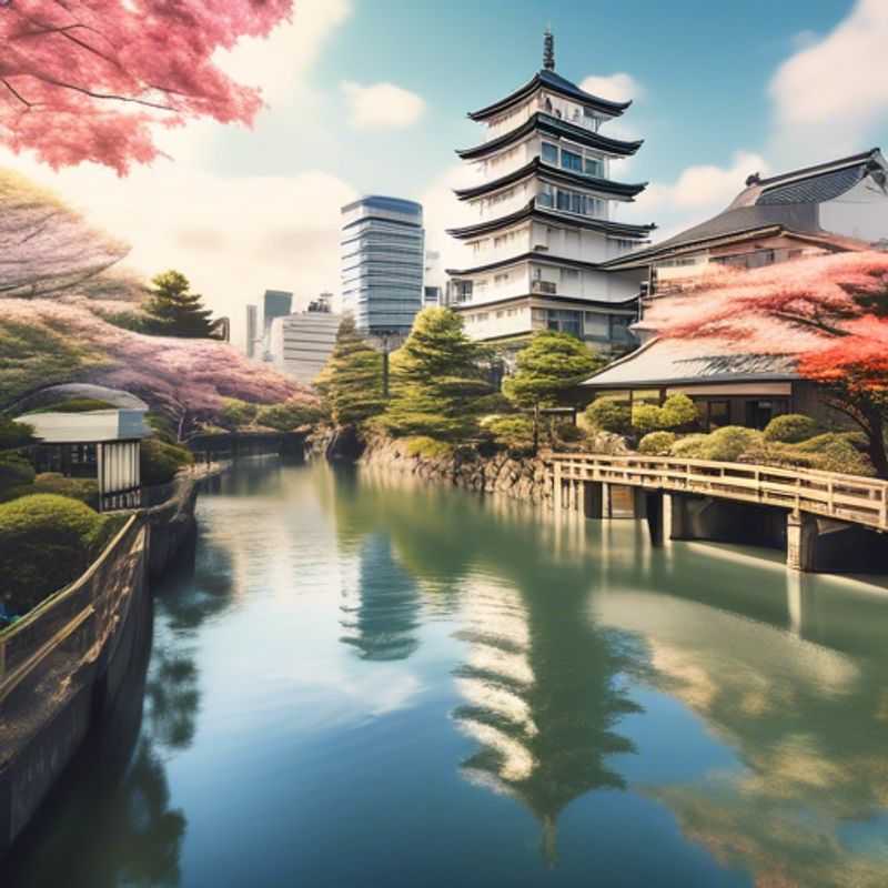 Tokyo, Japon : Vue urbaine illustrant le coût de la vie, entre gratte-ciel modernes et quartiers traditionnels.