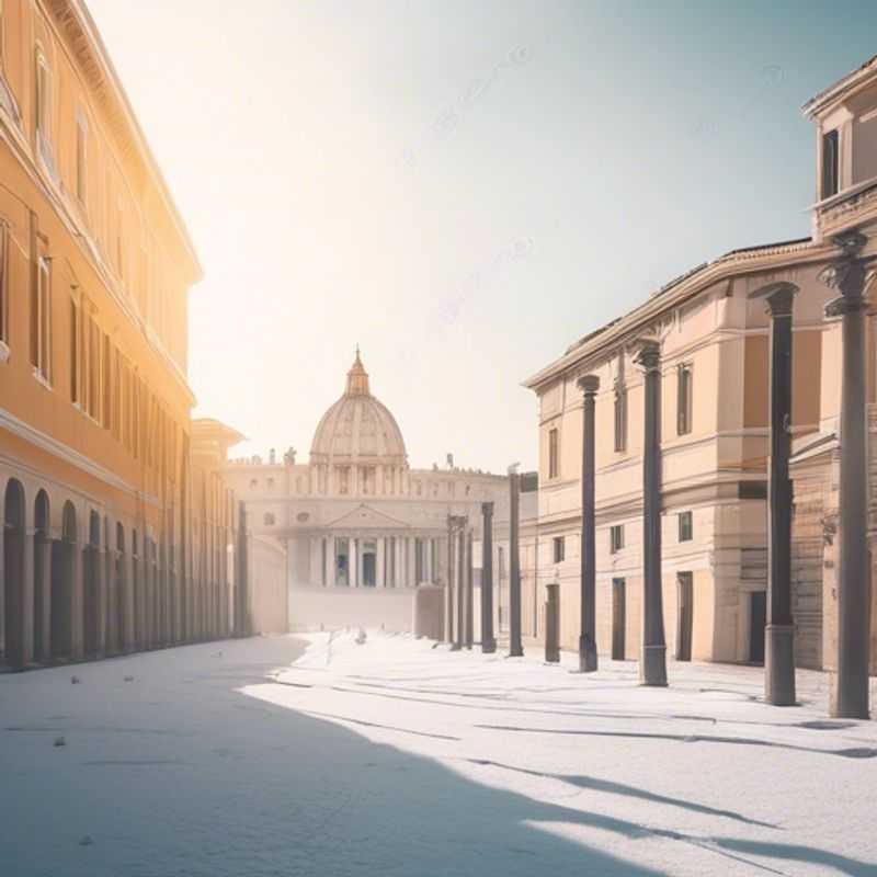 Rome, Italie : Vue panoramique de la ville, illustrant le coût potentiel d'une visite (monuments, restaurants, etc.).
