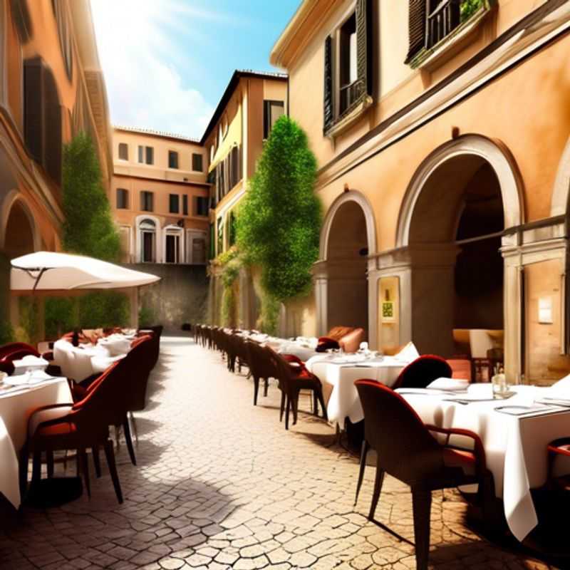 Rome, Italie: Une image illustrant le coût de la vie à Rome, peut-être des prix sur un menu, un monument emblématique ou une scène de rue animée.