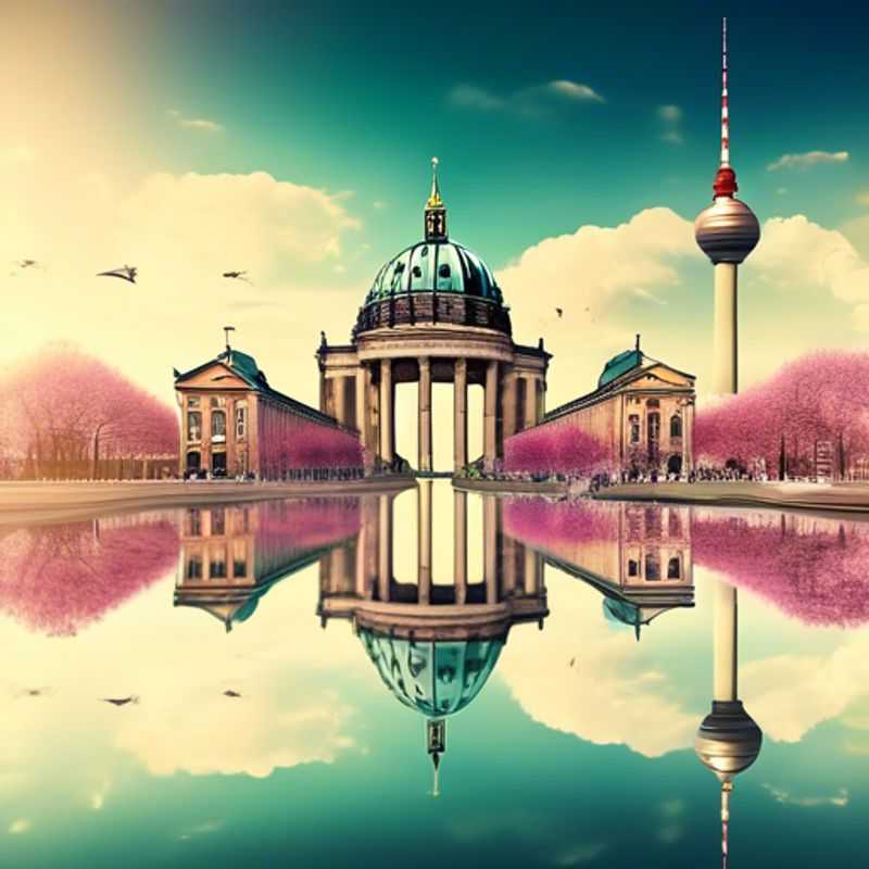 Berlin, Allemagne : Vue urbaine illustrant le coût de la vie, entre bâtiments historiques et quartiers modernes.