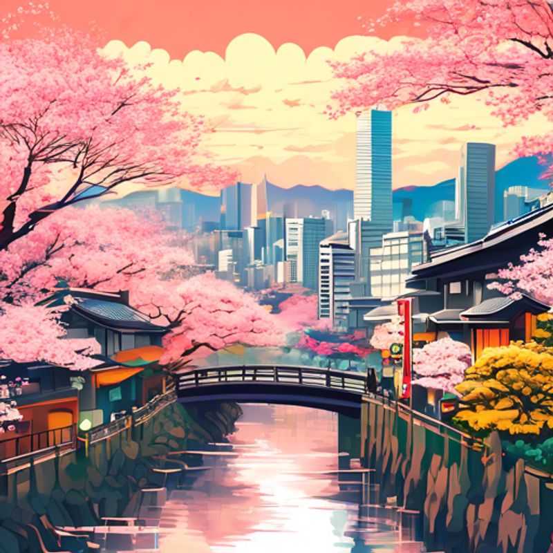 Tokyo, Japon : Vue urbaine animée illustrant le coût de la vie.