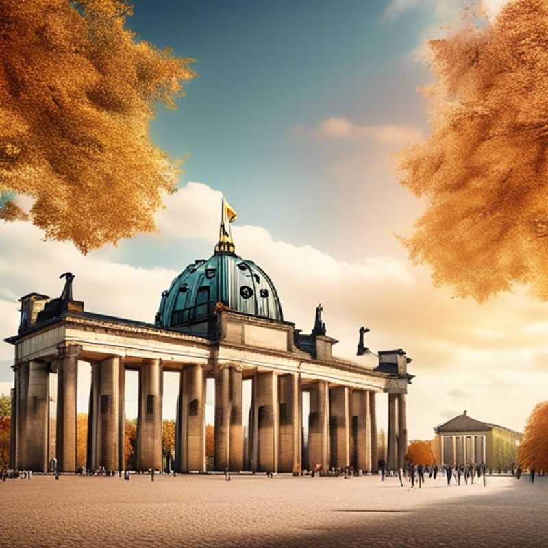 Berlin, Allemagne : une image illustrant le coût de la vie à Berlin, peut-être une rue animée ou un marché local.
