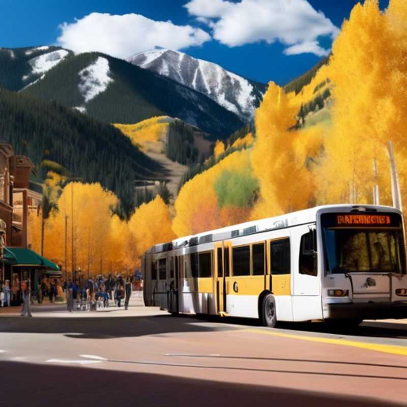Aspen, Colorado: Un paysage enneigé et majestueux.