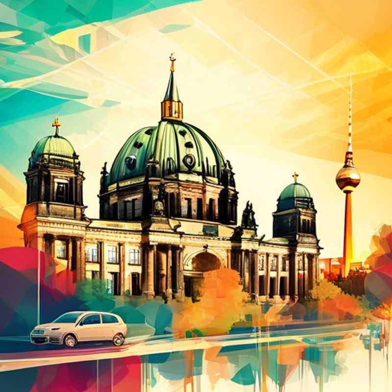 Berlin, Allemagne: Vue urbaine hivernale, illustrant le coût de la vie dans la capitale allemande.