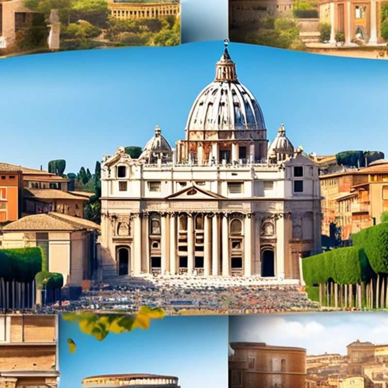 Here are a few options for alt text in Portuguese for an image of Rome, Italy in an article about whether Rome is expensive to visit, each with a slightly different emphasis: