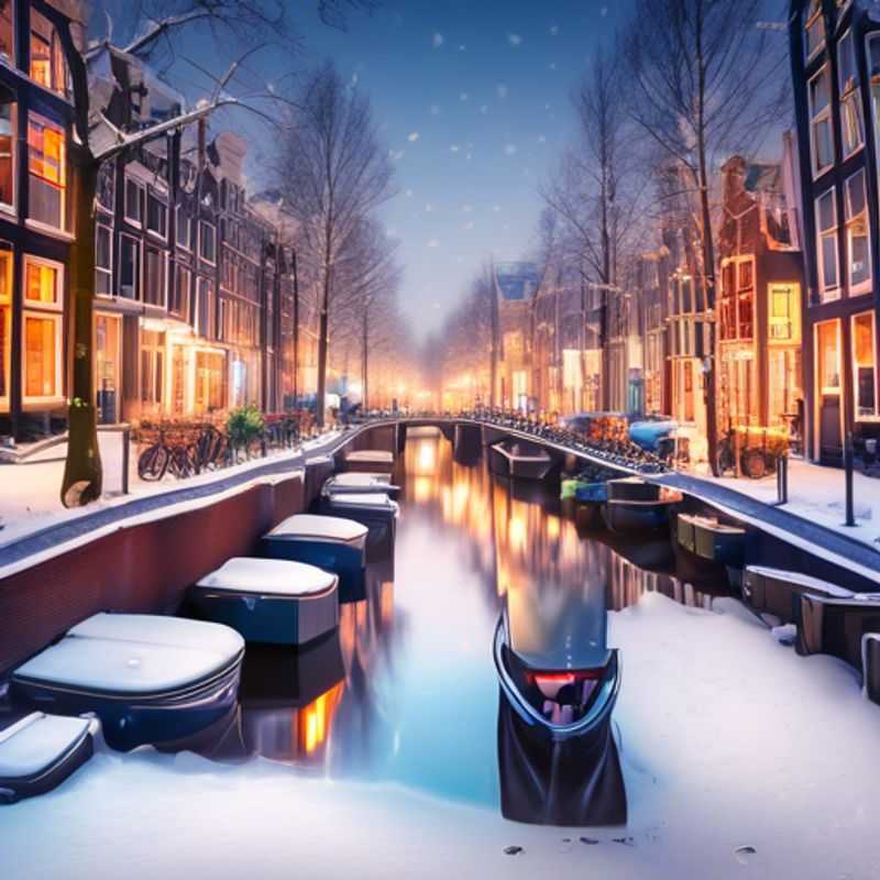 Amsterdam, Pays-Bas : Canaux gelés ou non, est-ce une ville coûteuse ? (Amsterdam, Netherlands: Frozen canals or not, is it an expensive city?)