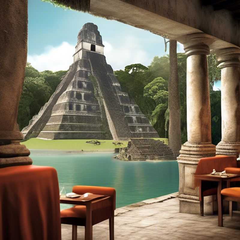 Les ruines mayas de Tikal au Guatemala, un témoignage impressionnant de l'histoire ancienne.