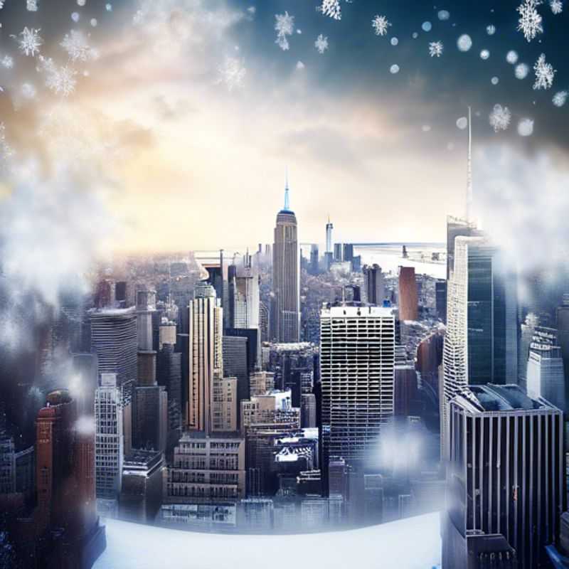 Vue de New York City, illustrant le coût de la vie dans la ville.