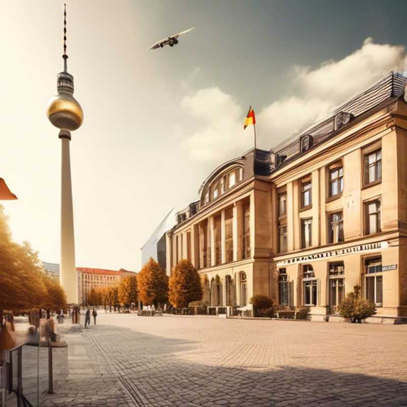 Berlin, Allemagne : une vue urbaine illustrant le coût de la vie, entre bâtiments historiques et quartiers modernes.