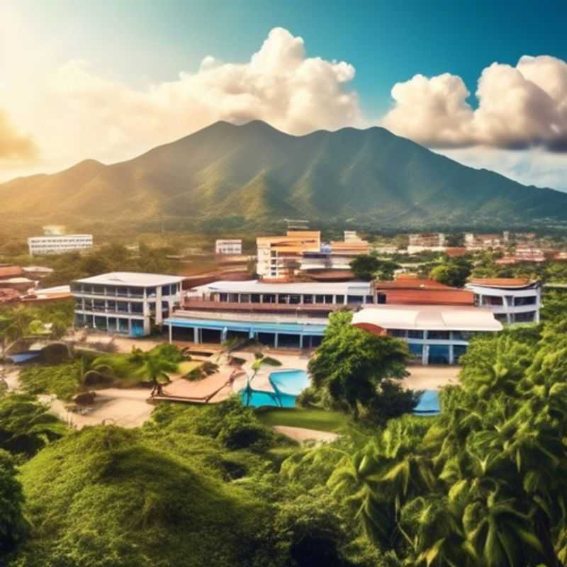 San Pedro Sula, Honduras : Vue de la ville, pour illustrer un article sur le coût de la vie touristique.