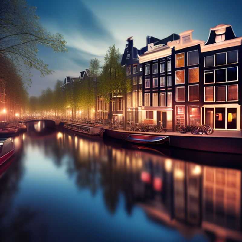 Canaux d'Amsterdam en hiver : une vue pittoresque pour illustrer le coût d'un séjour à Amsterdam.