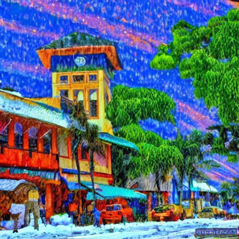 Jungle vibes and vibrant hues: Capturing the essence of San Ignacio, Belize, a social media paradise waiting to be explored! #SanIgnacio #Belize #SocialMediaTravel