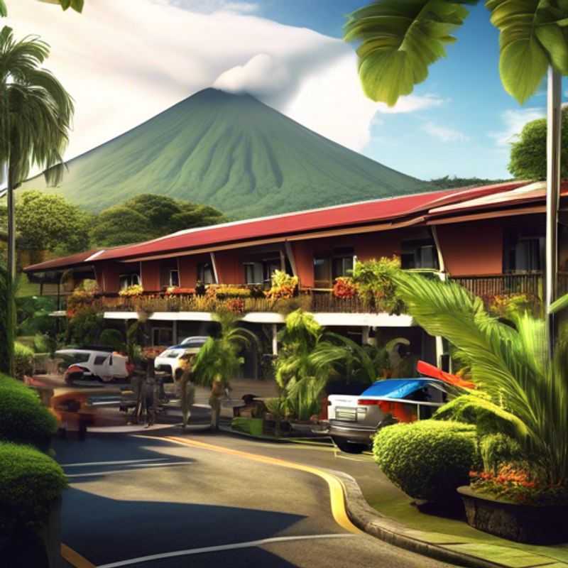 La Fortuna, Costa Rica : Un paysage luxuriant et volcanique.