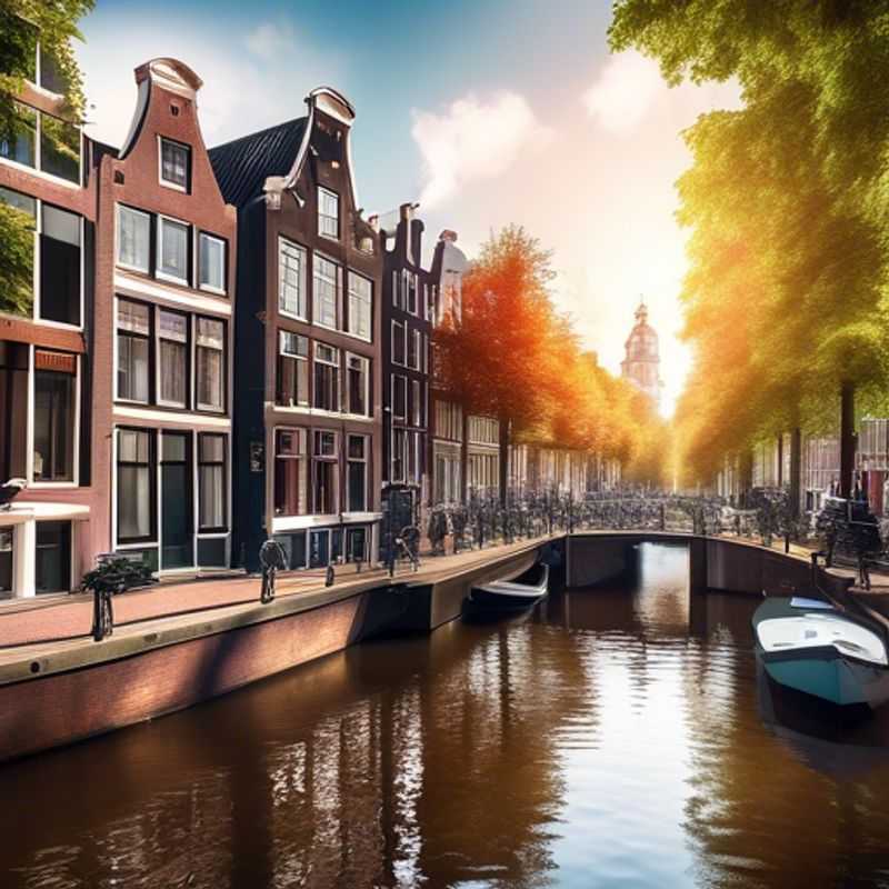 Amsterdam en hiver: Canaux gelés et maisons pittoresques.