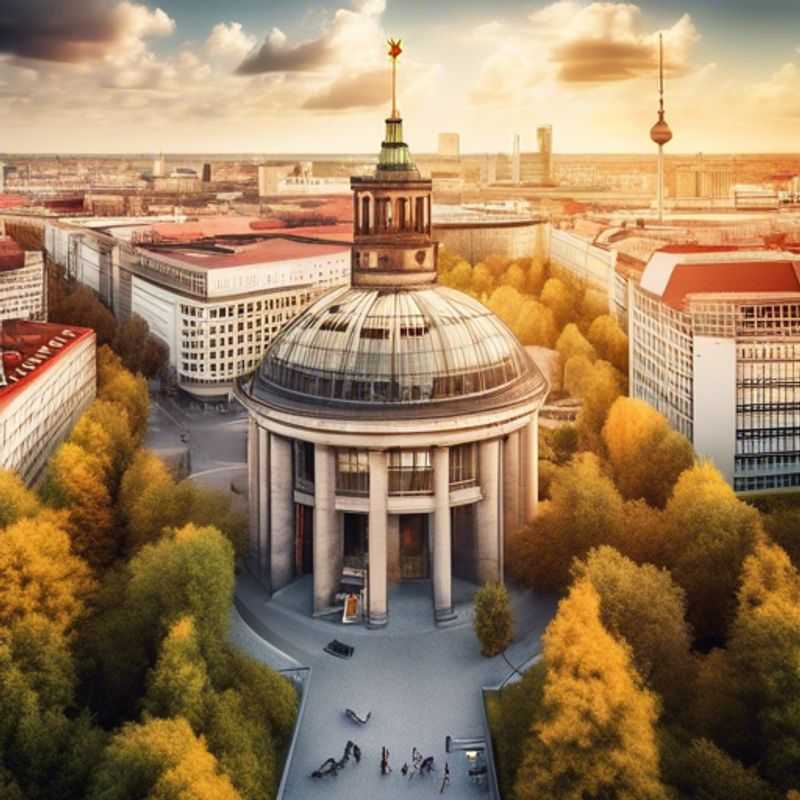 Berlin, Allemagne : une vue urbaine illustrant le coût de la vie, entre bâtiments historiques et quartiers modernes.