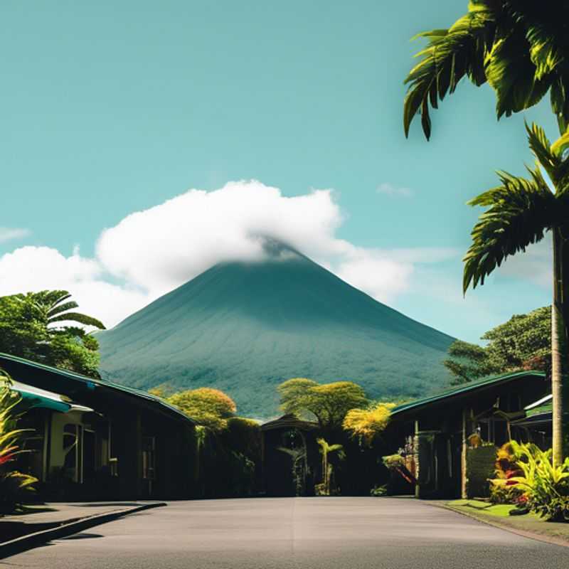 La Fortuna, Costa Rica: Un paysage luxuriant et volcanique.