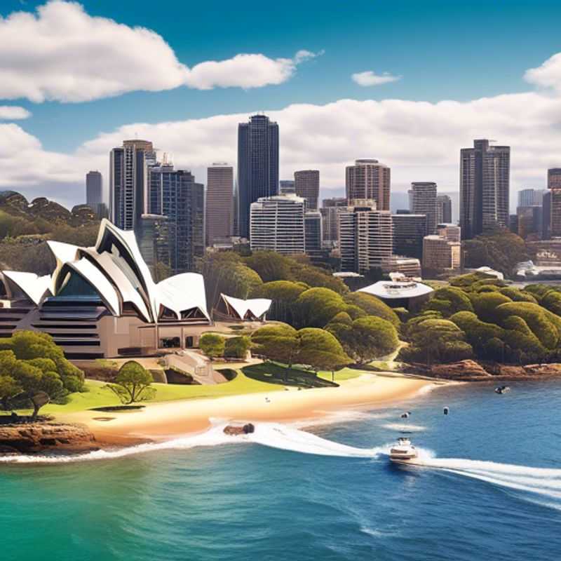 Sydney, Australie : Vue emblématique du port et de l'Opéra, illustrant le coût potentiellement élevé d'une visite.