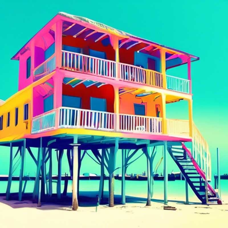 Caye Caulker, Belize : Une plage paradisiaque.
