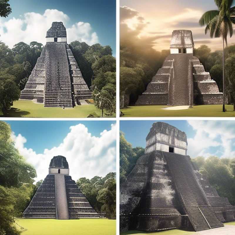 Les ruines mayas de Tikal, Guatemala : un aperçu des coûts potentiels d'une visite.