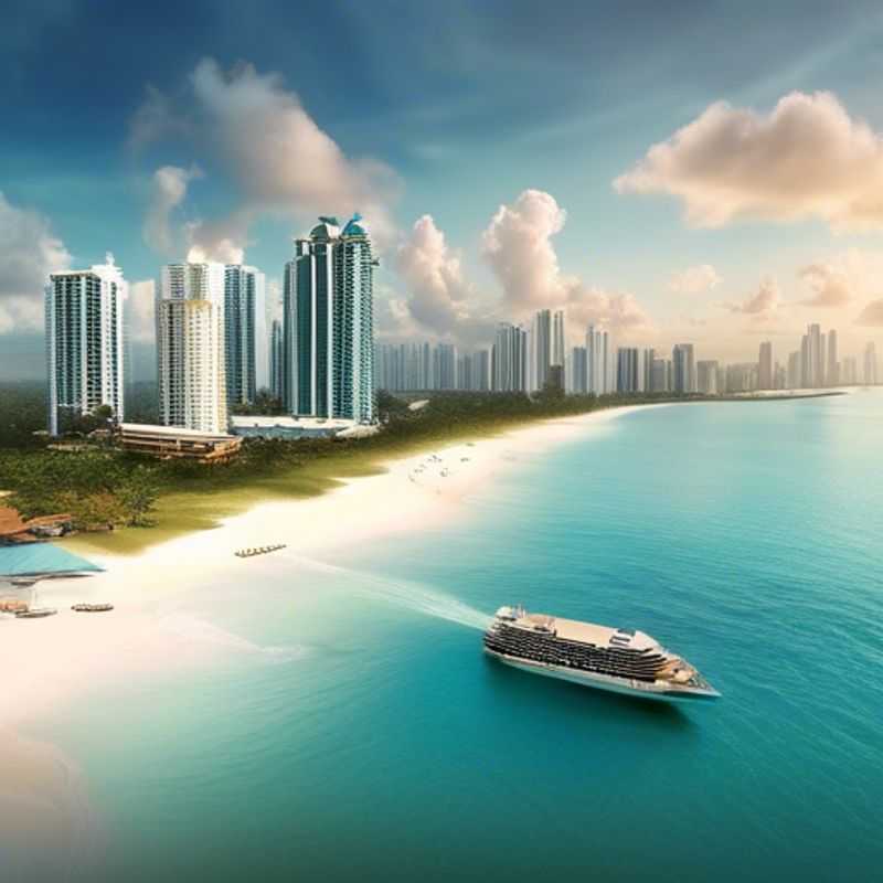 Panama City, Panama: Vue panoramique de la ville, pour illustrer un article sur le coût d'un voyage à Panama City.