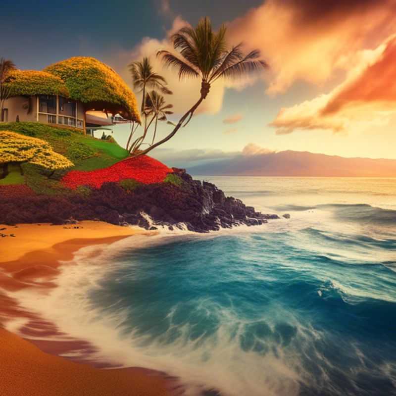 Maui, Hawaï : des paysages paradisiaques.