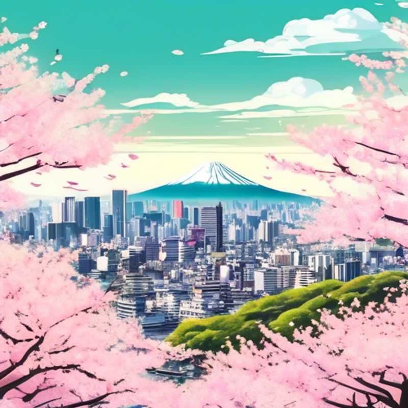 Tokyo, Japon : Vue urbaine illustrant le coût de la vie, entre gratte-ciel modernes et quartiers traditionnels.