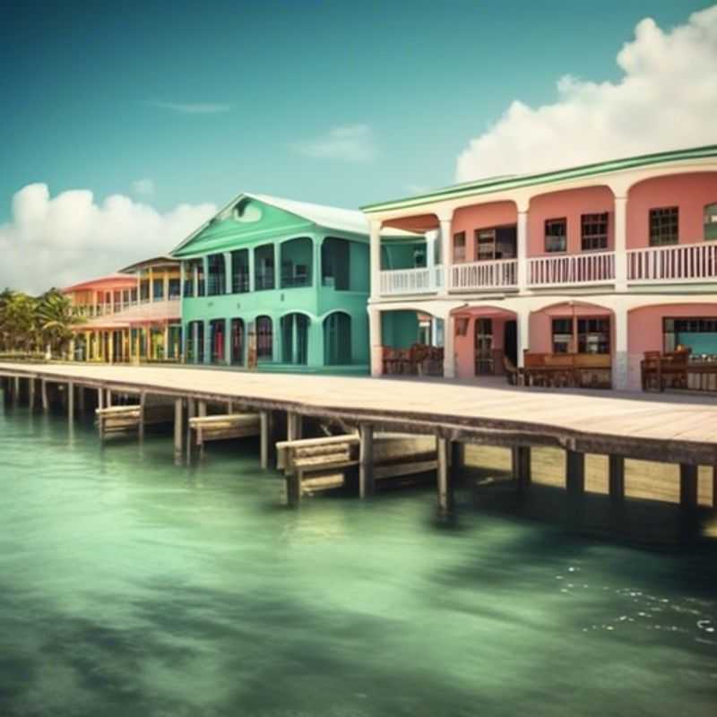 Belize City, Belize: Uma vista da cidade, ajudando a avaliar o custo de vida para turistas.